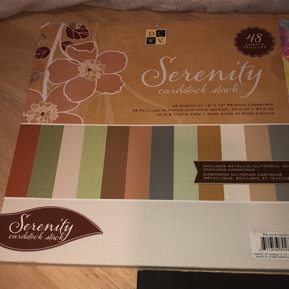 3 packs of 12”x12” card stock for scrapbooking and crafting. New sealed packs. - Picture 4 of 4